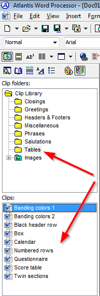 Quick Tables