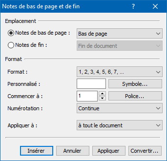 Cliquez sur l'image pour avoir des informations complètes sur les options de cette boîte de dialogue