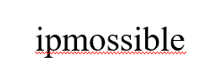 Boldness of the spellcheck wavy underline