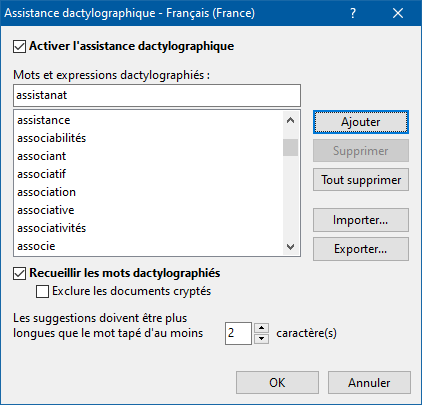 Cliquez sur l'image pour avoir des informations complètes sur chacune des options de cette boîte de dialogue