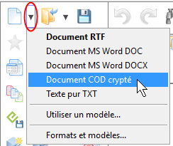 Créer un nouveau document